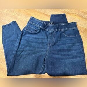 Woman’s stretch straight leggings jeans 2x